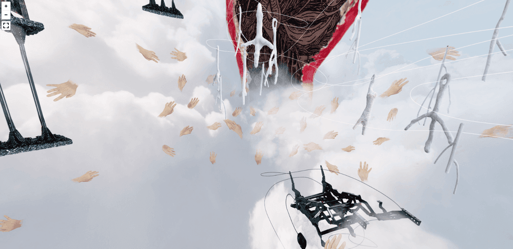 Showcase of Everything dissolves in the air project